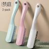 Long Handle Shoe and Laundry Cleaning Brushes, 2-Pack