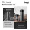 nRMEi 316 Stainless Steel Magnetic Tea Infuser Thermos Mug