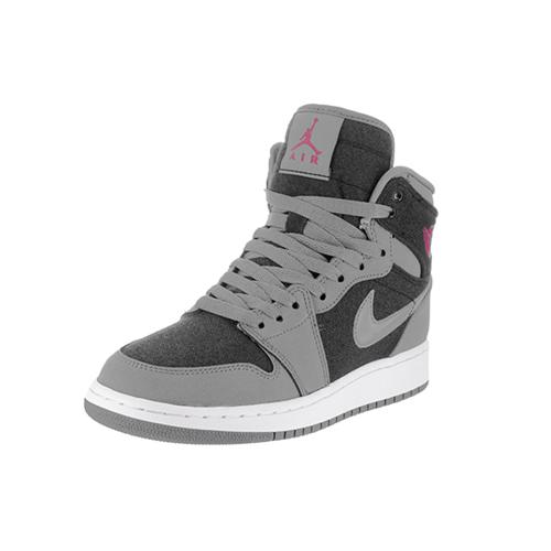 Jordan 1 Retro High GS Cool Grey Vivid Pink 332148-002