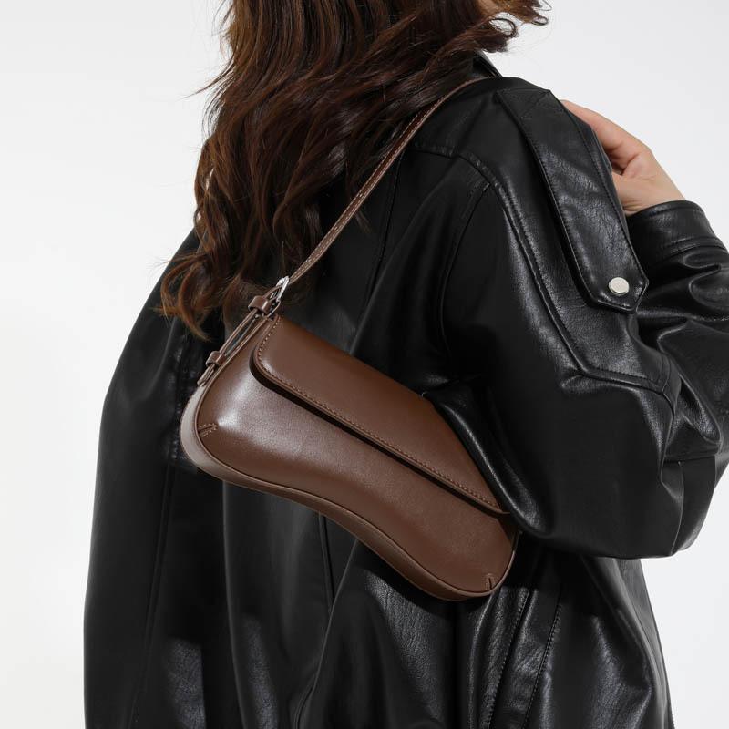 Niche design women's bags autumn and winter new fashion retro shoulder underarm bag high-end commuter bag
