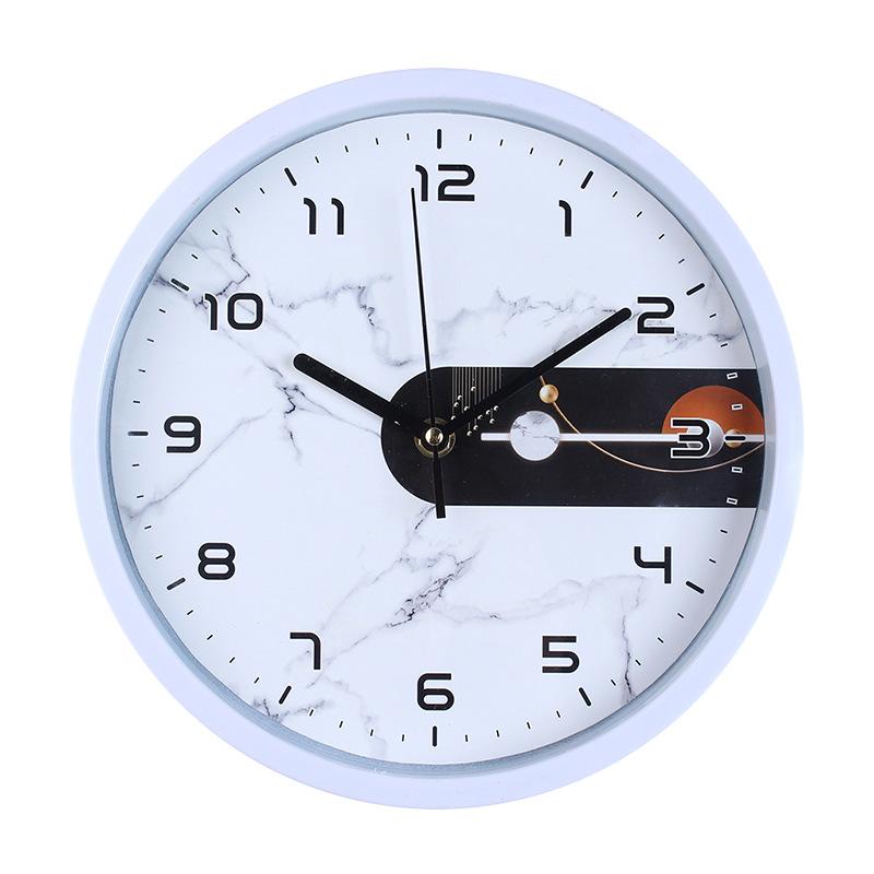 

Новые современные настенные часы под дерево, стиль, гостиная, бесшумные часы, креативные часы для украшения фона стены ресторана White frame