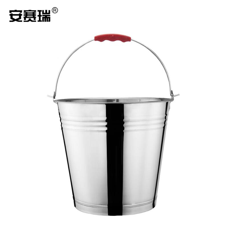 Ansellary Thickened Stainless Steel Multi-Purpose Bucket 5L