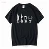 Liberty Guns Beer Tits T-shirt rolig meme LGBT lång eller kort ärm vintage tvättad mode unisex mjuk stretchig mångsidig
