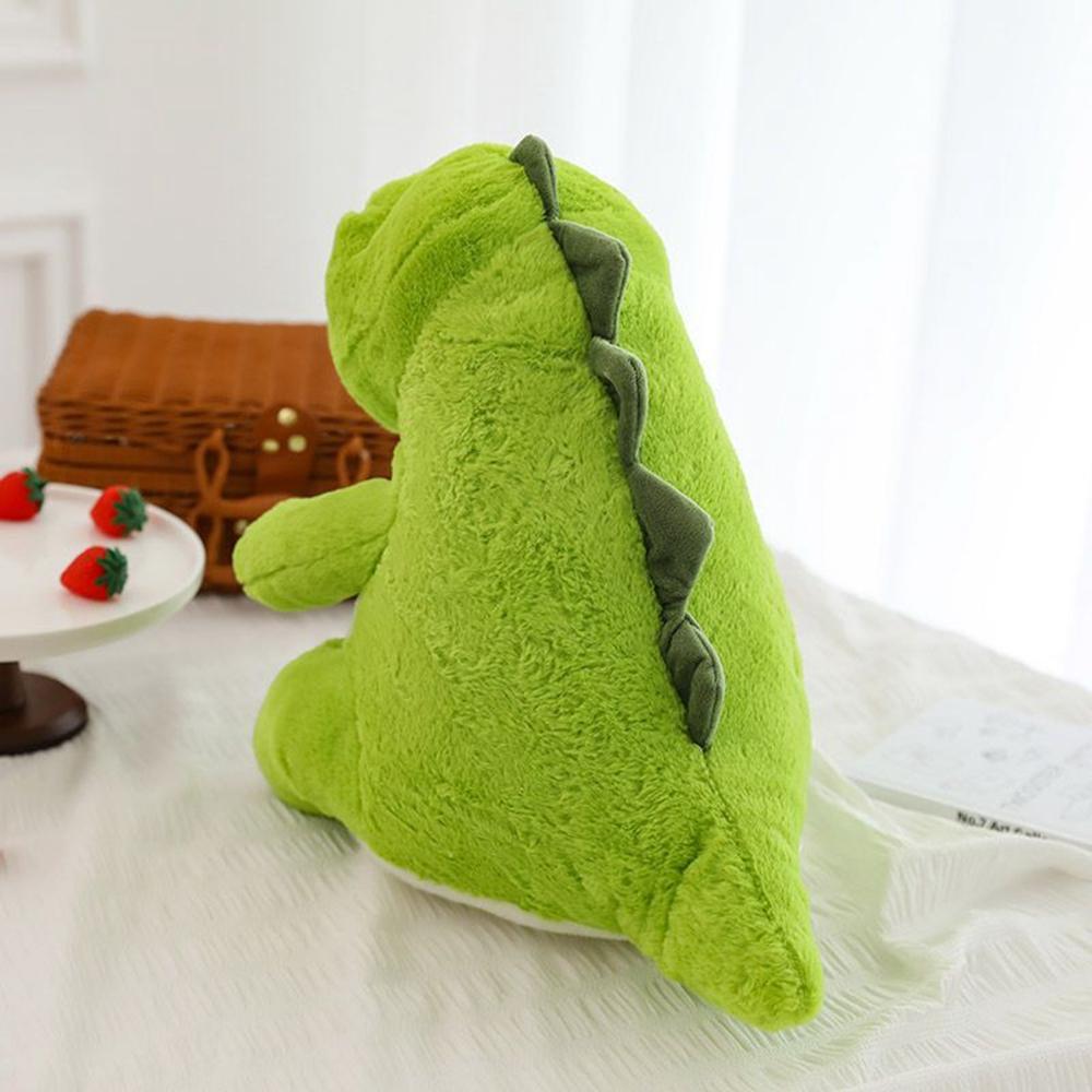 25CM Cute Green Chubby Baby Dinosaur Plush Toy Children's Sleeping Pillow Pink Kawaii Animal Doll Child Birthday Christmas Gift
