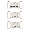 3PCS High Quality Climbing Safe Carabiner Bag Hook Small Metal Webbing Buckle Parachute Cord Bracelet Pet Accessory