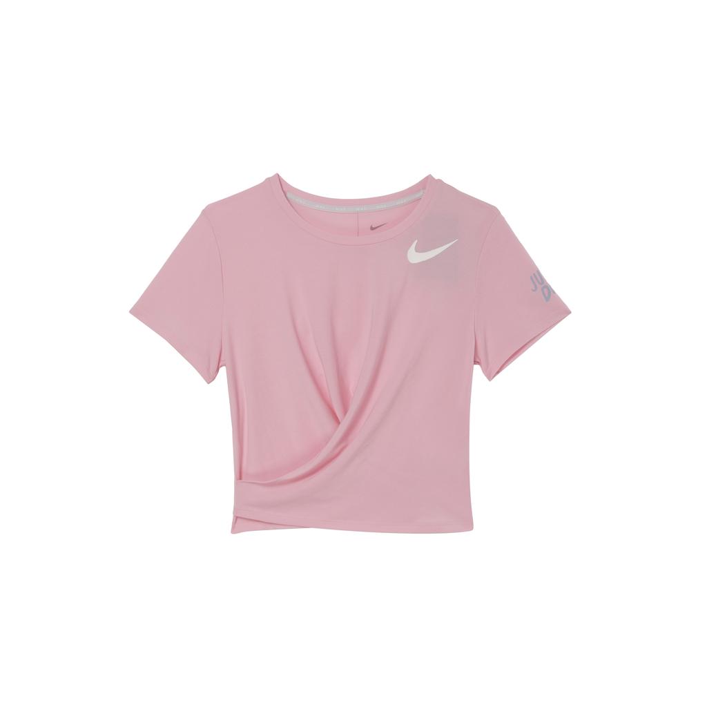 New Nike T Shirt Women's Medium Soft Pink FJ9871-690