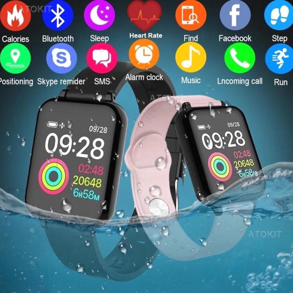 B57 Smart Bracelet Blood Pressure Oximeter Step Call To Remind