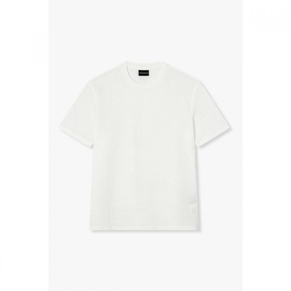 Emporio Armani Men S Allover Logo PaTTern T ShirT A516126010 S