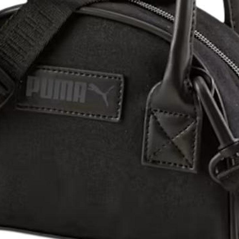Puma Minimalist Fashion Fabric Crossbody Shoulder Tote Bag Unisex Bags Black 078342-01