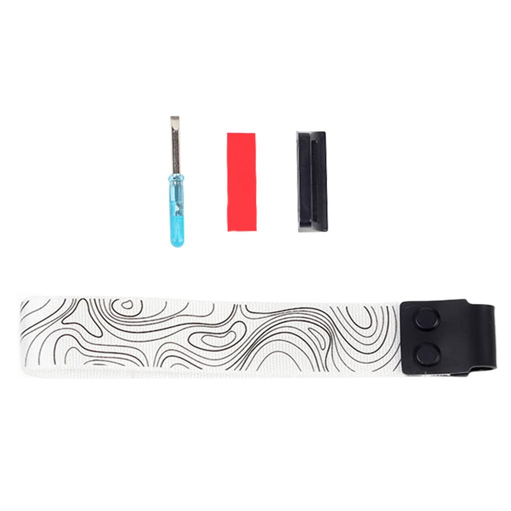 Keyboard Strap With Adhesive Aesthetics Pattern Wooting Fire68 Snap Strap For Mechanical Keyboards Enhanced Aesthetics