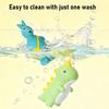 Squeaky Dinosaur Dog Chew Toy Bite Resistant Aggressive Chewer Latex Kangaroo Interactive Toy Small Dog Teething Cleaning Boredom Toy