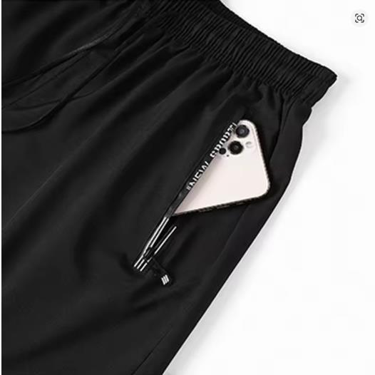Men Plus Size Shorts Summer Pants Work Trousers Men Quick-drying Loose Fit Sports Fitness Sweatpants