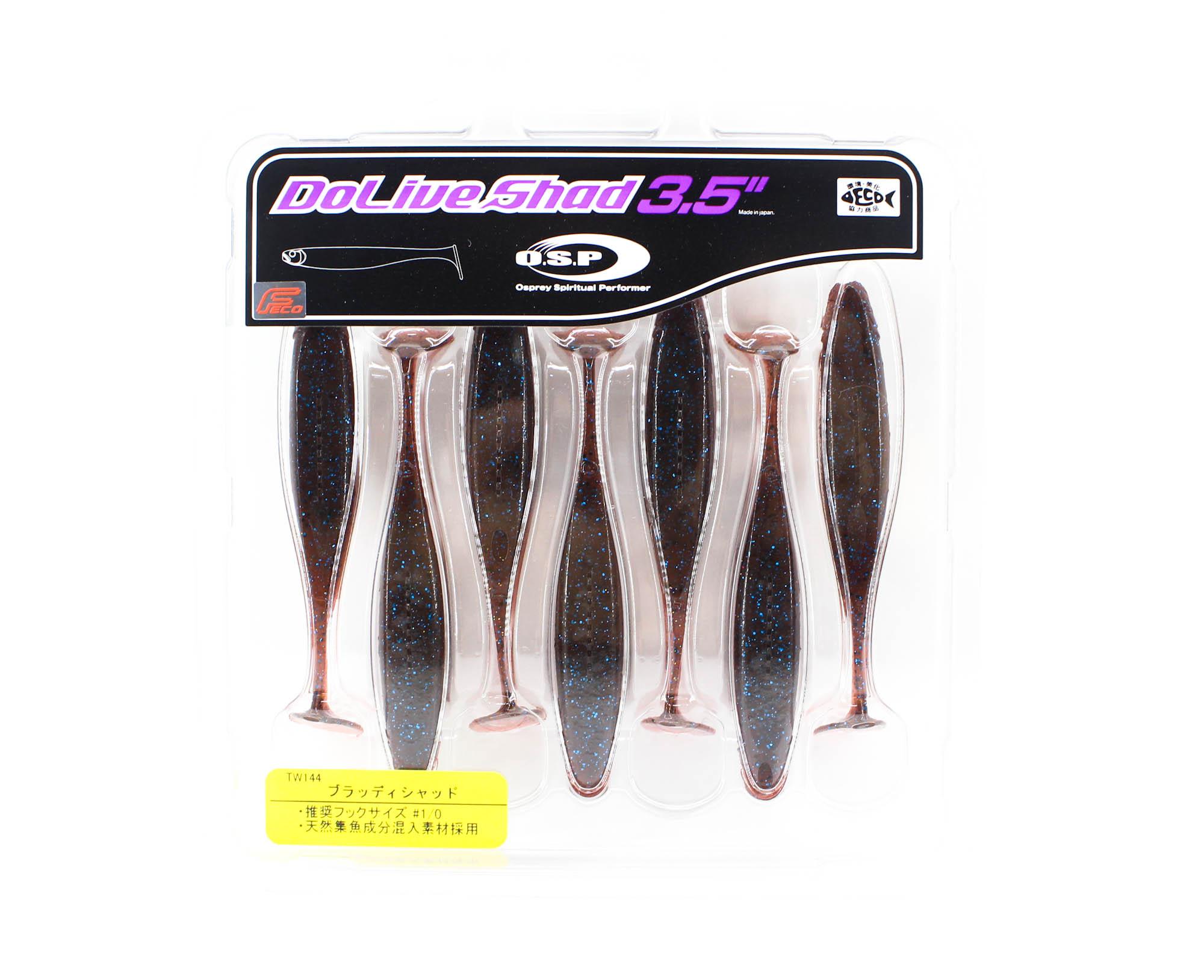

OSP Мягкая Приманка Dolive Shad 3,5 дюйма TW-144 (2724)