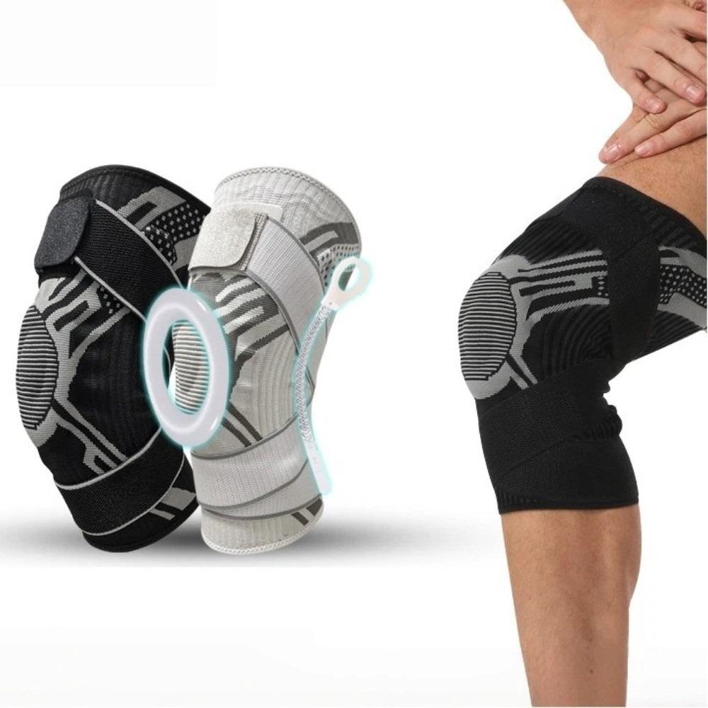 Elastic Knee Support Braces Knee Pads Breathable Elastic Sport Bandage Compression Injuries Protection Knee Protector