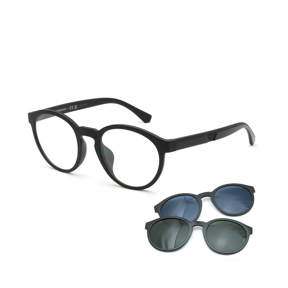 

Прозрачные мужские солнцезащитные очки Emporio Armani азиатского размера, посадка, EA4152F, 58011W, 52, черный, сине-зеленый [Б/У]