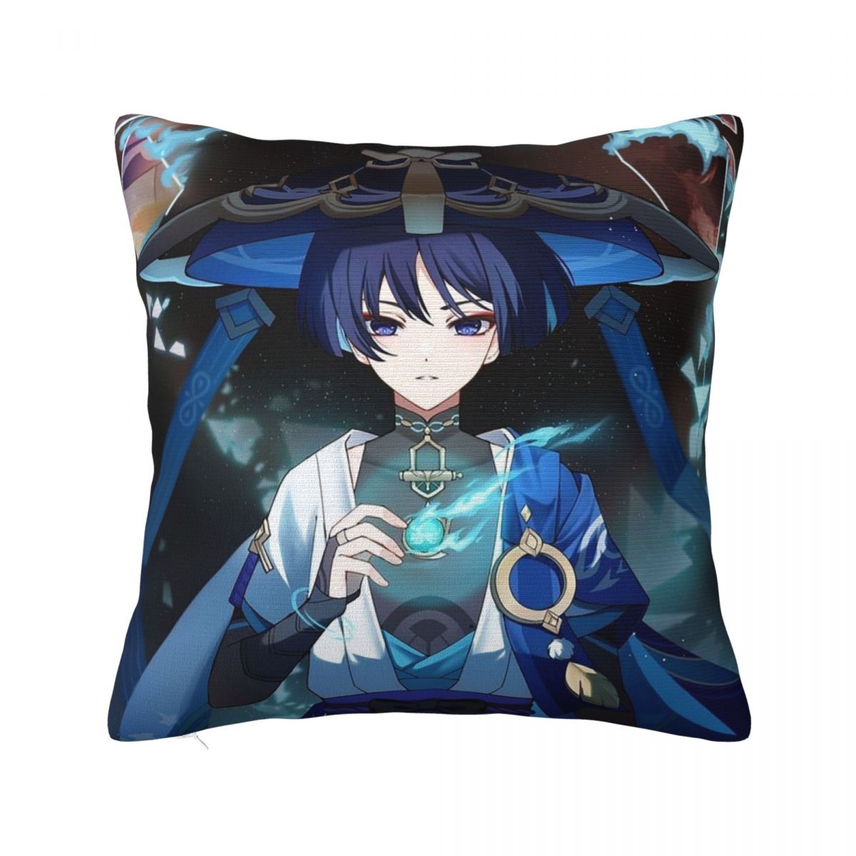 Скарамуш и Странник Игровая квадратная наволочка Чехол для подушки Наволочка Декоративная наволочка для дома Дивана Гостиной 12x12Inch