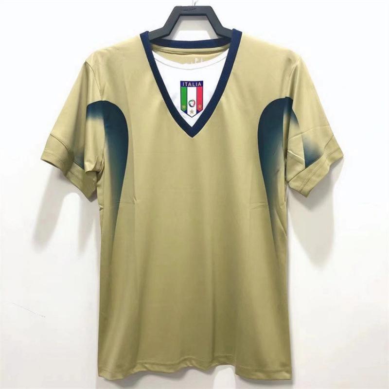 2006 World Cup Italy retro old jersey Totti Pirlonesta Buffon goalkeeper football jersey