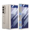 Magnetic Hinge Protective Case For Samsung Galaxy Z Fold 7 6 5 With Screen Glass Film Anti-fall Matte Stand Z Fold7 Fold6 Cover