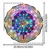 New Style, Mandala, 3D Rotating Wind Decoration, Home and Outdoor, Courtyard Garden, Pendant Decoration, Gifts