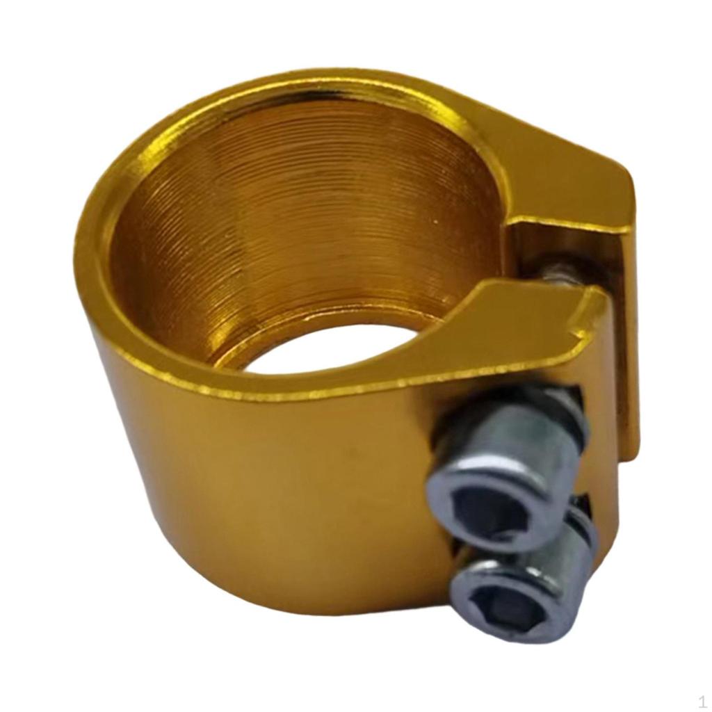 Seat Tube Clamp 1.13 inch High Performance Easy to Install Component Cycling Tightener Clip Road