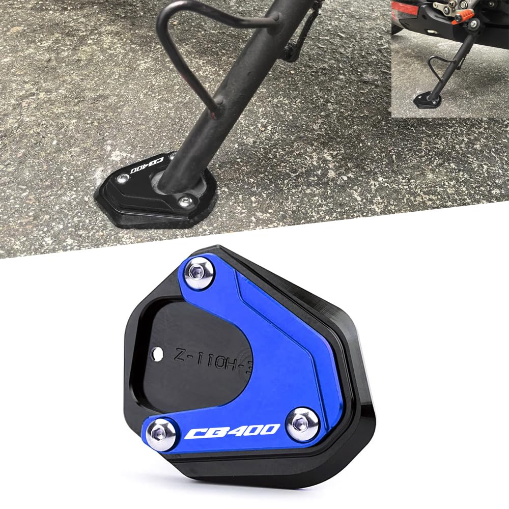 FOR CB400 CB400SF 1998-2024 Motorcycle Side Stand Extension Pad Support Plate Stand Expansion