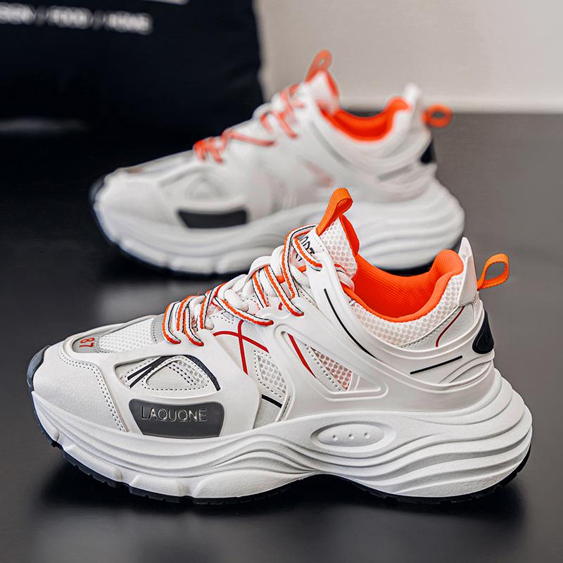 Men's Running Shoes Platform Shoes Men's Sports Shoes Men Board Shoes Women Clunky Sneaker Dad Shoes Couple Sneakers