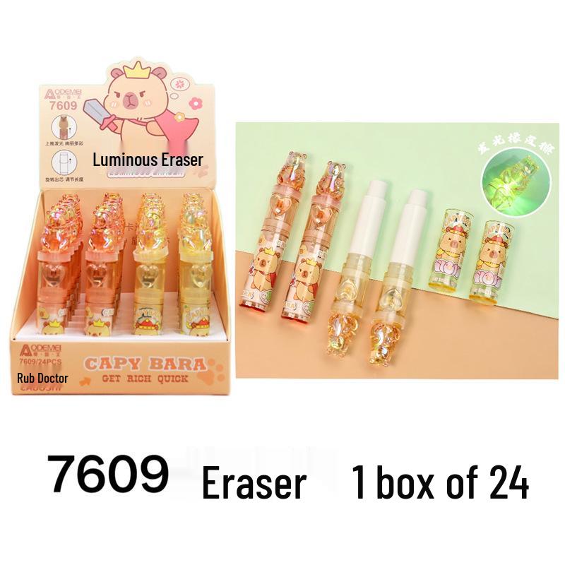

Eraser with Light: Cute Twist-Out Cartoon Design for Elementary Students Price for 1 piece