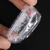 100pcs Transparent Disposable Earmuffs For Shower Waterproof Earplugs Plastic Earplugs For Hair Dye Shower Covers Ear Protectors