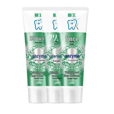 King Chiryoka Enzyme Whitening Toothpaste, Fresh Fruit Mint (3-pack)