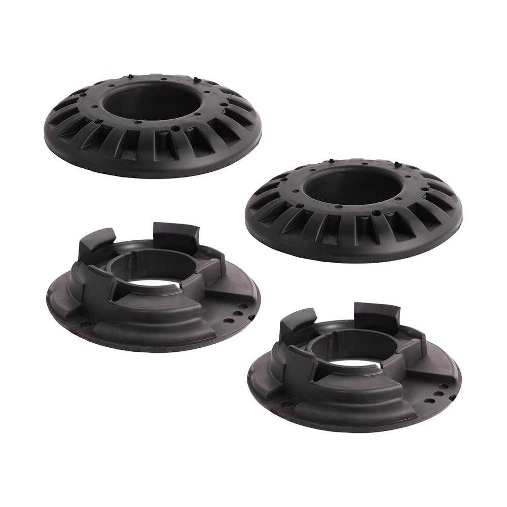 For Jeep Grand Cherokee 1999-2004 Rear Upper / Lower Rubber Spring Isolator Kit