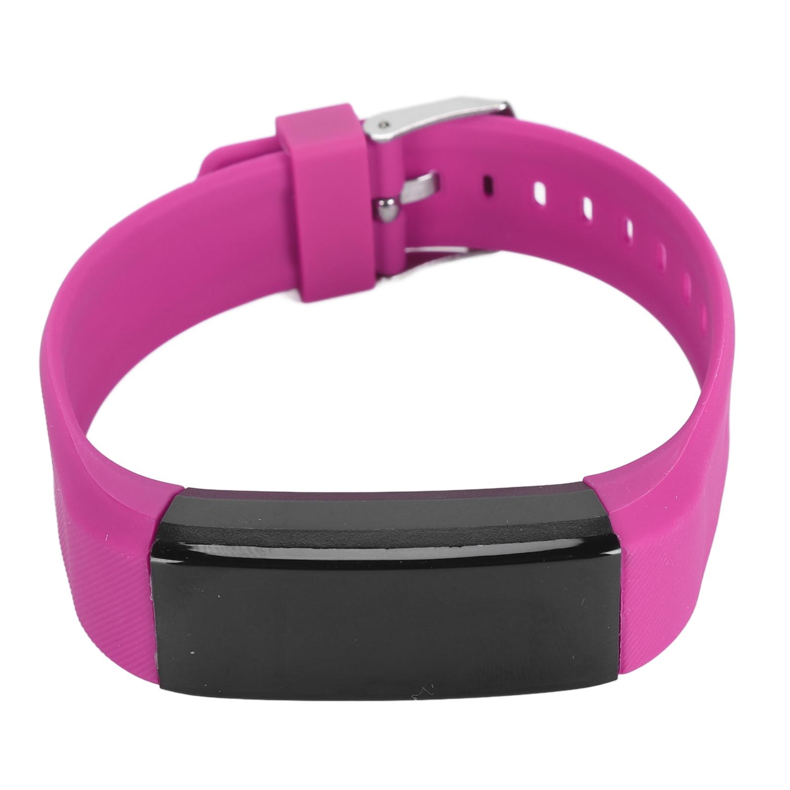 

Спортивные часы-шагомер Многофункциональные стильные водонепроницаемые часы IP67 с напоминанием о сообщениях и индикатором активности фиолетовый