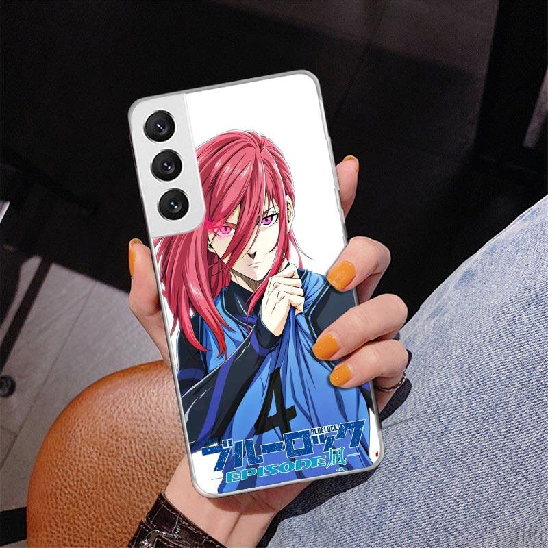 

Blue Lock Chigiri Hyoma Phnoe Case for Samsung Galaxy S26 S25 Edge S23 S24 Ultra S22 Plus S21 S20 FE Unique Cover Soft Coque Gal Samsung S24 Ultra