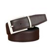 Men'S Belt Pu Rotary Buckle Double-Sided Belt Premium Belt Children'S Pin Buckle Casual Pants With Trend