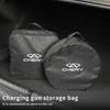 EV Car Charging Cable Storage Box Electric Vehicle Charger Cables Carry Bag For Chery Tiggo 2 8 7 Pro 4 5x 5 3 T11 Arrizo 6 3 5 z1