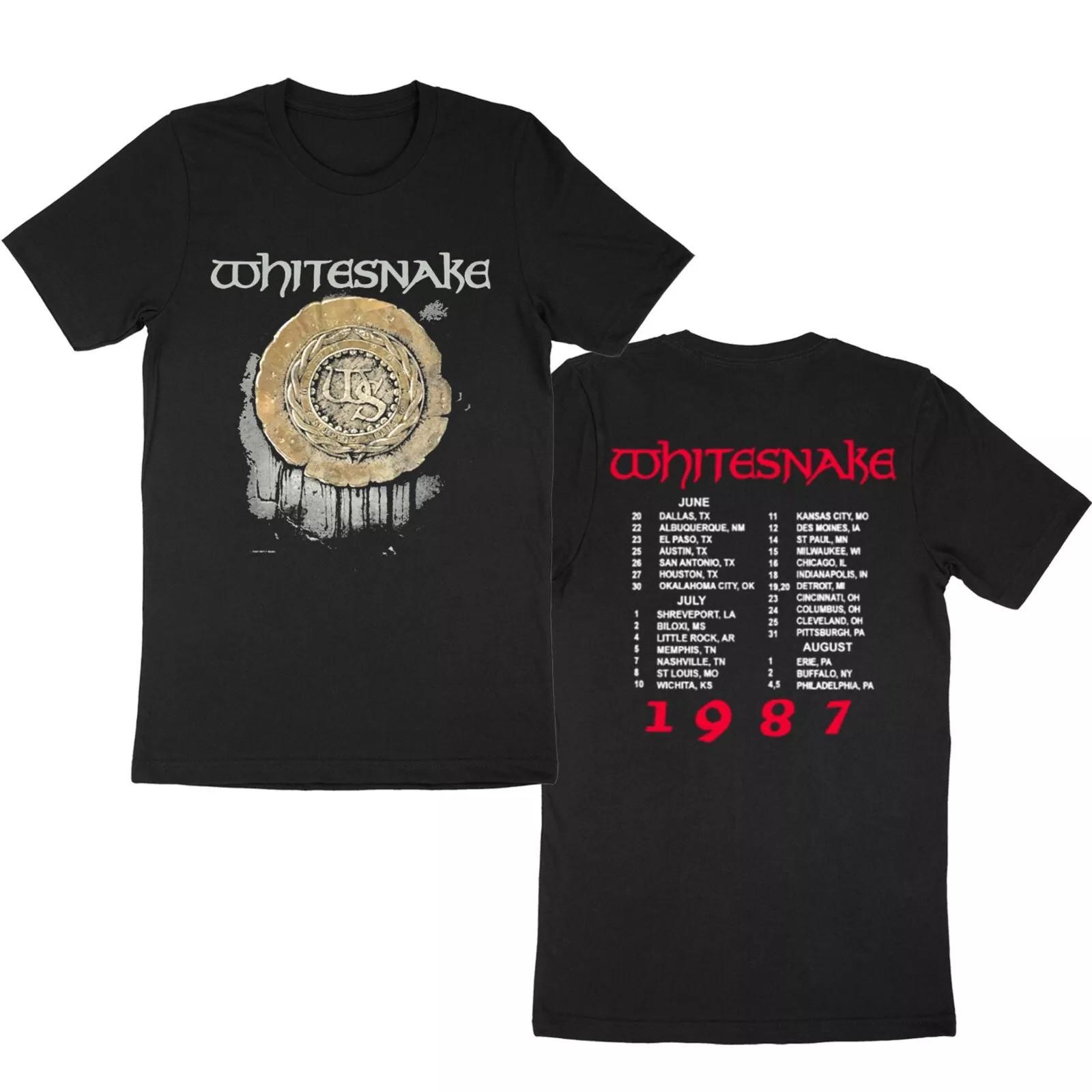 

New WHITESNAKE Self Titled Tour Gift For Fans Unisex S-5XL Shirt XL