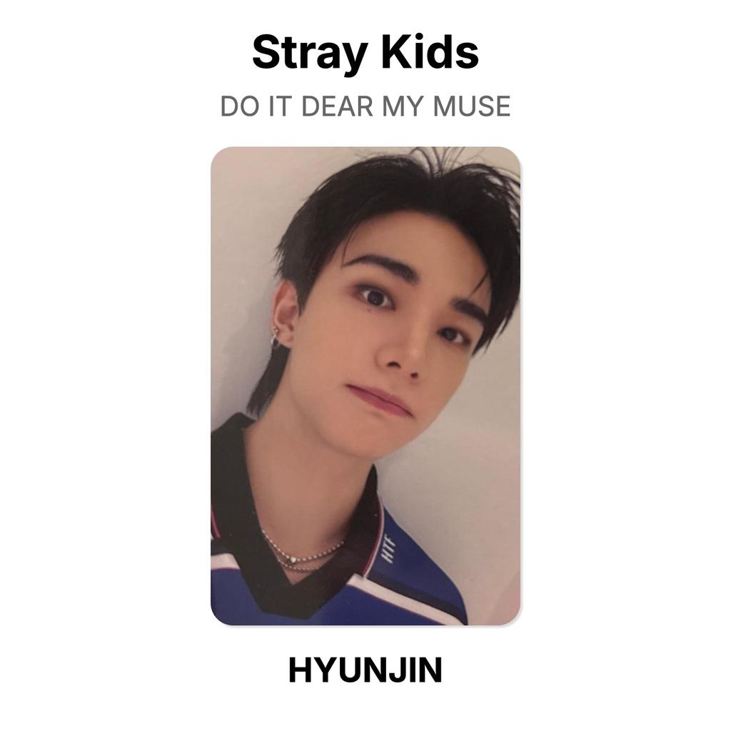 Stray Kids DO IT DEAR MY MUSE Official Photocard