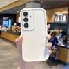 New Silicone Non-Slip Black Phone Case For Samsung Galaxy A35 A34 A33 5G Light Luxurious Washable Phone Cases Shockproof Cover