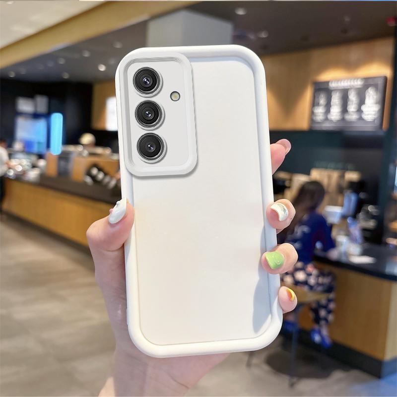 

Новый черный силиконовый противоскользящий чехол для телефона Samsung Galaxy A35 A34 A33 5G, легкий, роскошный, моющийся, противоударный Galaxy A13 5G белый