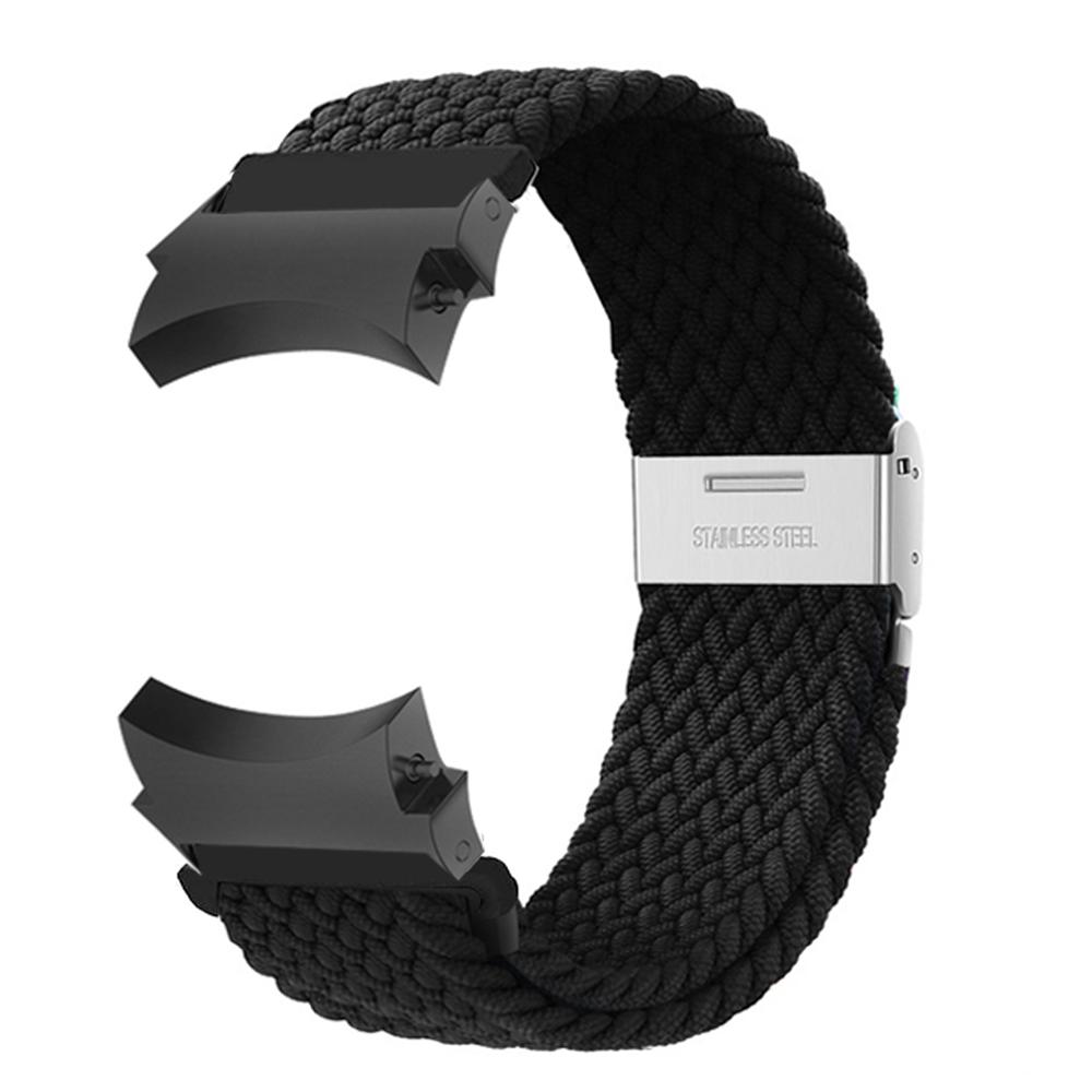 20mm Band for Samsung Galaxy Watch 7/4/5/6/pro/classic 45mm 44mm 43mm 47mm No Gaps Nylon Bracelet Correa Galaxy Watch6 7 Strap