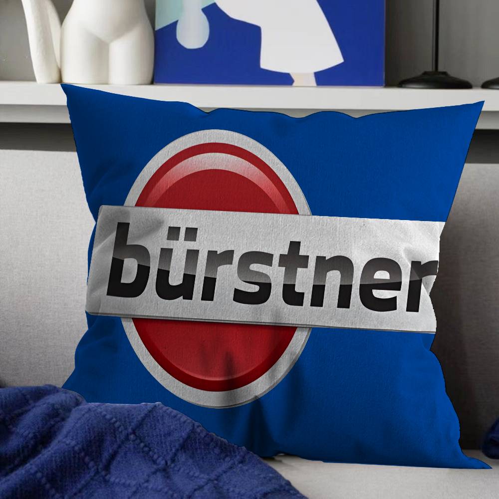 Burstner Cushion Cover Car Throw Pillow Case For Sofa Car Christmas Gift 40x40cm 45x45cm