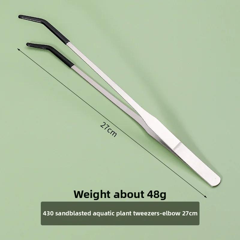 Bent Tip Tweezers For Crafts Stainless Steel Straight And Curved Nippers Tweezers Feeding Tongs For Reptile Lizards Spider