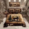 Feelyou Cartoon Car Kids Comforter Set Construction Bedding Set for Boys Toddler Decor Equipment Trucks Comforter Cartoon Car Excavator Trac