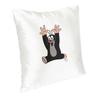 Federa Cuscino Cartoon Krtek Little Maulwurf Stampa Double Side Cuscino da Pavimento Talpa Divertente per Auto Federa Fresca Decorazione Casa