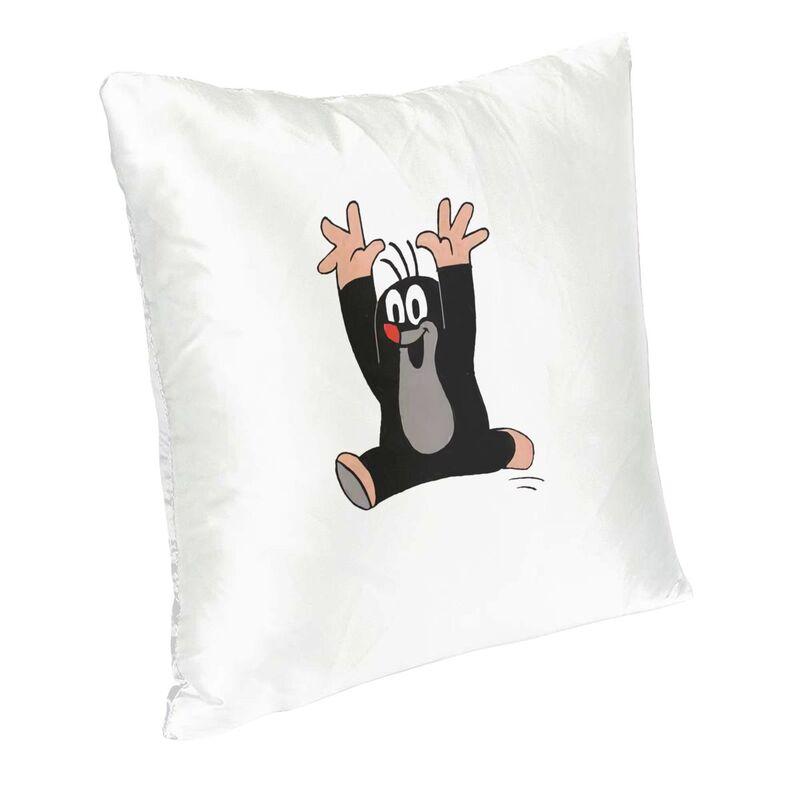 Federa Cuscino Cartoon Krtek Little Maulwurf Stampa Double Side Cuscino da Pavimento Talpa Divertente per Auto Federa Fresca Decorazione Casa