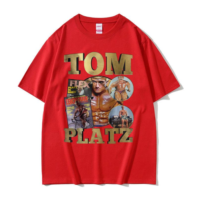 2025 Summer Funny Tom Platz Leg Day Meme Print Tshirt We Go Gym To Fitness Men Women Oversized T Shirts Male Soft Cotton Tees