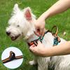 Verstellbares Hundegeschirr, reflektierende, atmungsaktive Haustierweste, Brustgurt für kleine, mittelgroße und große Hunde zum Spazierengehen im Freien