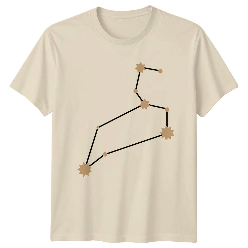 Leo Zodiac Constellation Star Sign T-Shirt Star Sign Astrology