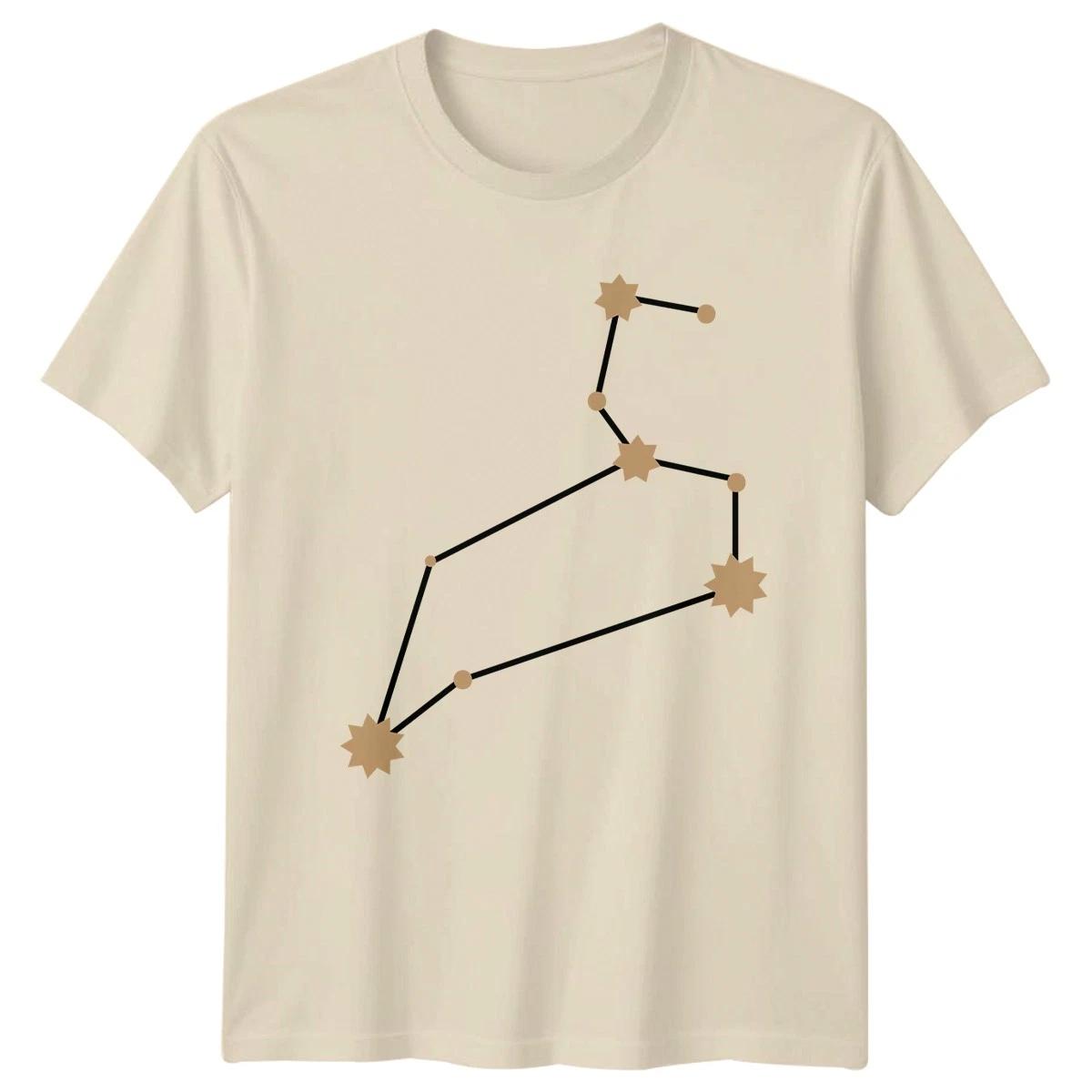 Leo Zodiac Constellation Star Sign T-Shirt Star Sign Astrology XXXXL