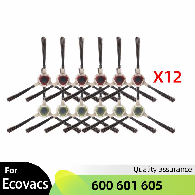 For Ecovacs Debot OZMO 600 601 605 Spare Parts Main Roll Side Spin Brush Cover Wheel Hepa Filter Mop Cloth Dust Box Kit