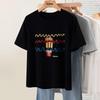 Women's Cartoon Print Loose Fit Short Sleeve T-Shirt